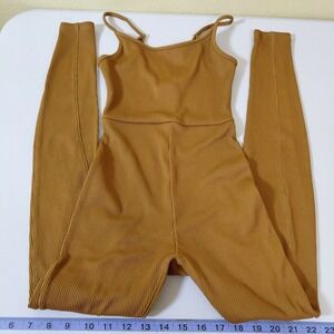 WILD FABLE Women‎ Sleeveless Romper size XS Full Length Stretch Ribbed knit